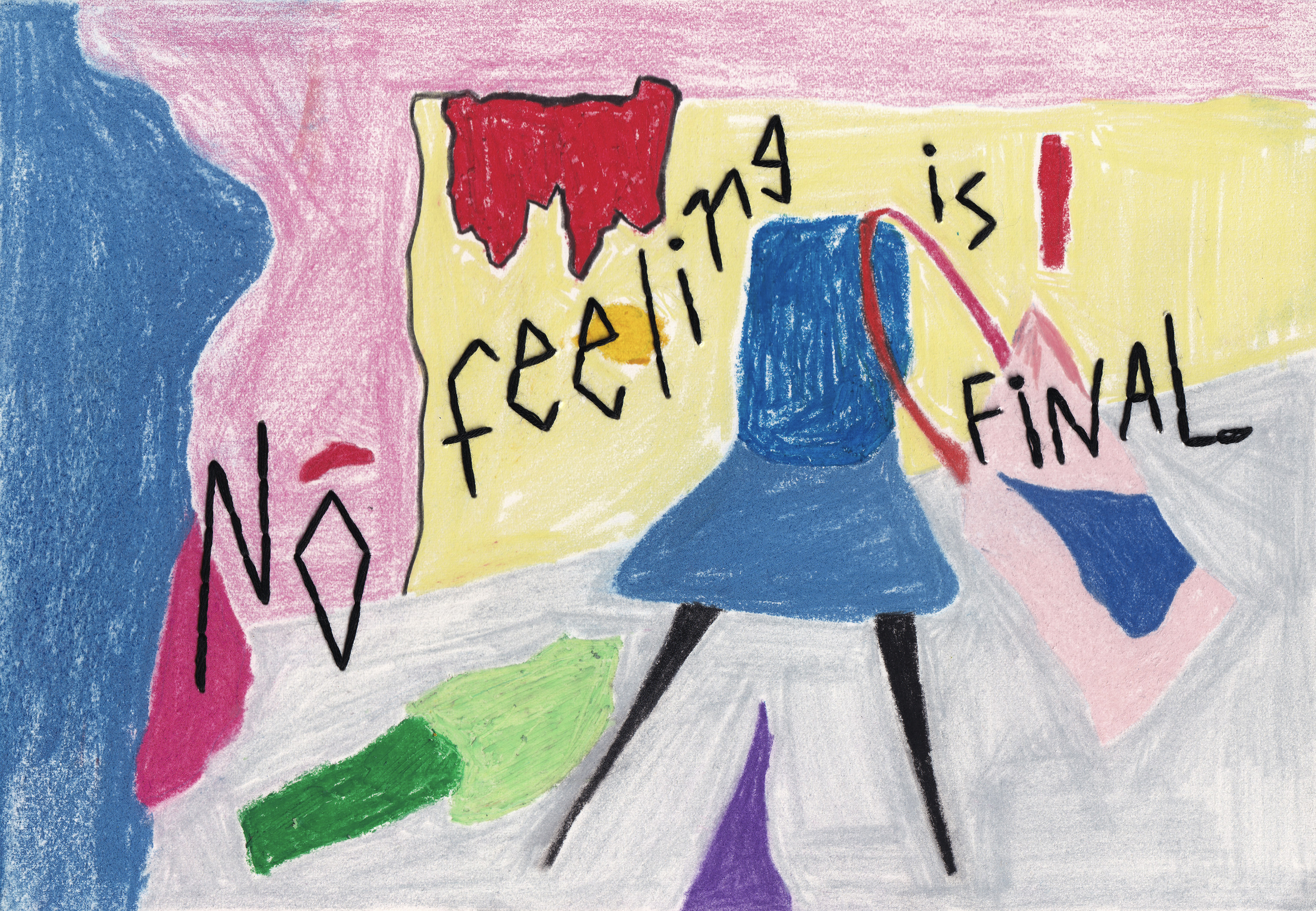 Postcards for my boyfriend — No feeling is final